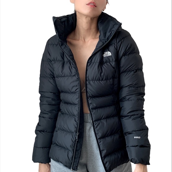 THE NORTH FACE PUFFER DOWN JACKET BLACK - Picture 4 of 13